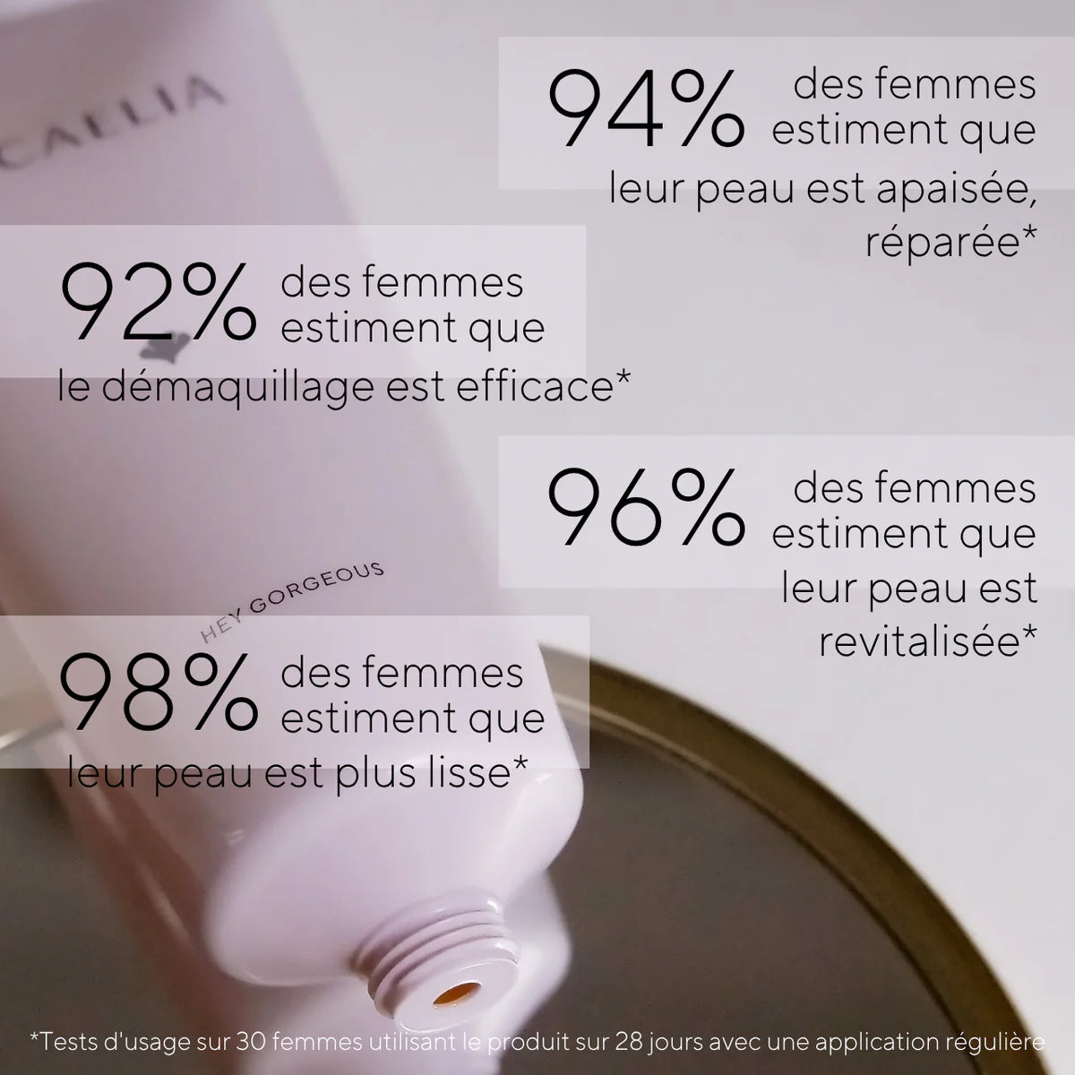 Ad CAELIA Baume Demaquillant Douceur Divine resultats