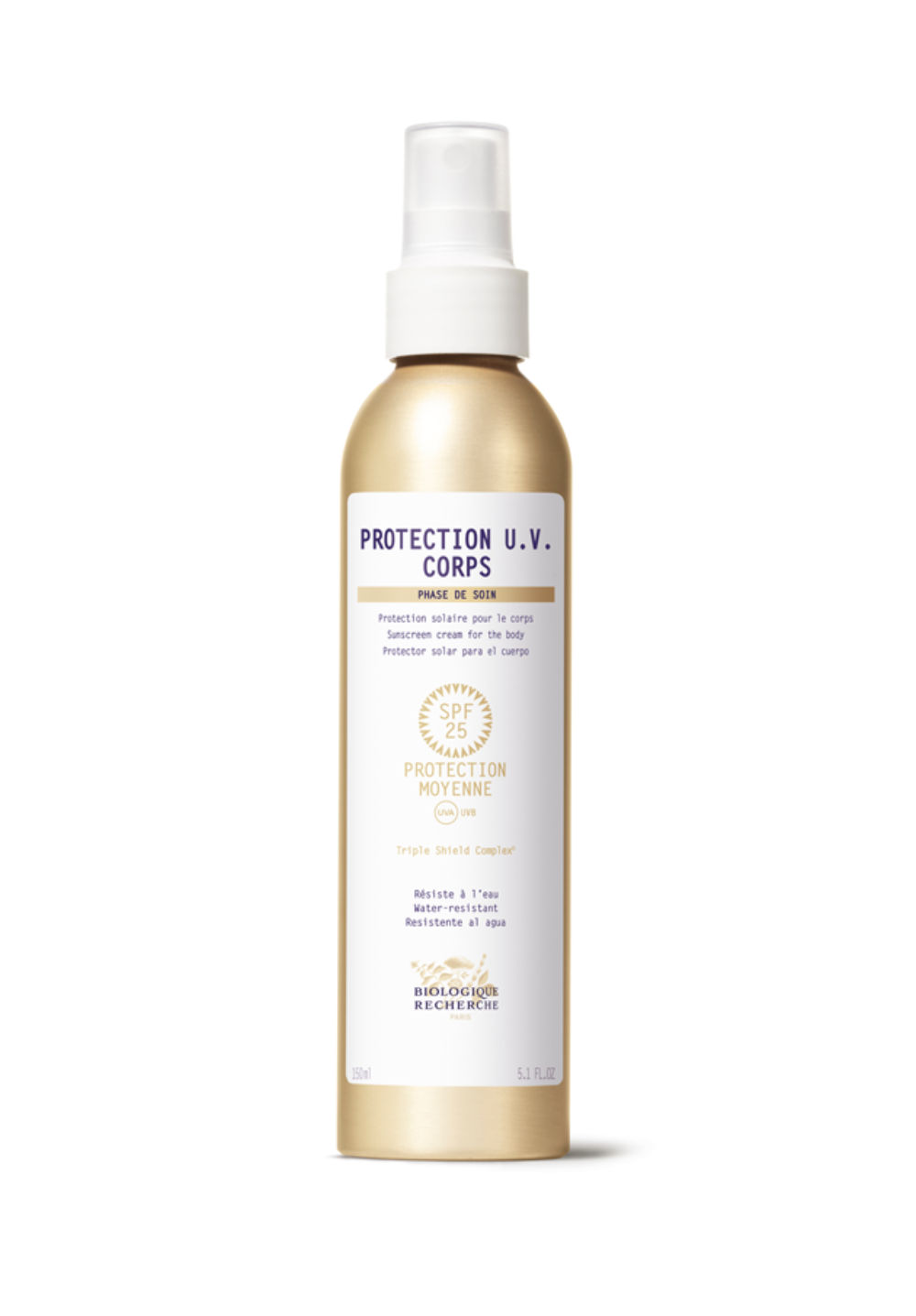 biologique recherche protection uv spf 25 corps prix